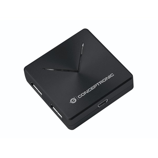 Conceptronic HUBBIES02B 4-Port-USB 3.0-Hub
