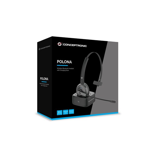 Conceptronic POLONA03BD cuffia wireless Bluetooth