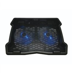 Conceptronic THANA06B tappetino di raffreddamento 2 ventole