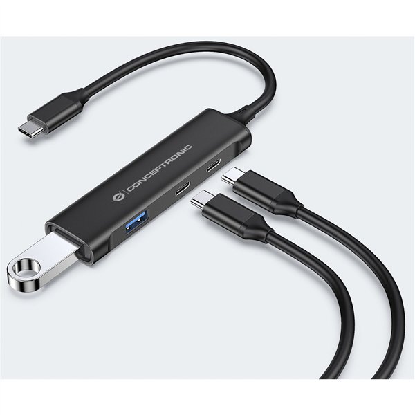 Conceptronic HUBBIES12B 4-Port USB 3.0 Hub