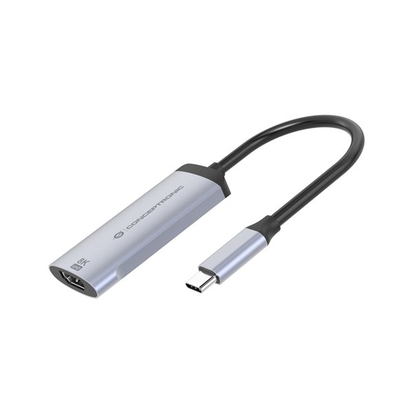 Conceptronic ABBY23G USB-C a HDMI 2.1 adatt., 8K60Hz