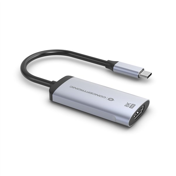 Conceptronic ABBY23G USB-C a HDMI 2.1 adatt., 8K60Hz