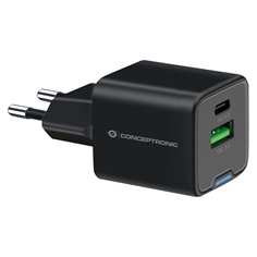 Conceptronic ALTHEA15B 2 Port 20W GaN USB PD caricab.