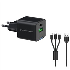 Conceptronic ALTHEA16B 2 Port 33W GaN USB PD caricab.