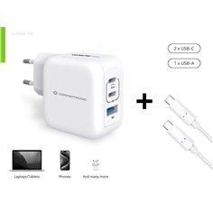 Conceptronic ALTHEA17W 3 Port 67W GaN USB PD caricab. 2