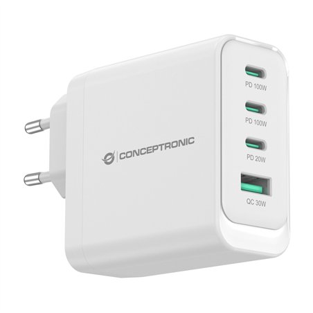Conceptronic ALTHEA22W100 4-Port 100W GaN USB PD Charger