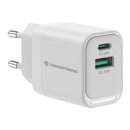 Conceptronic ALTHEA19W33 2 Port 33W GaN USB PD caricab.