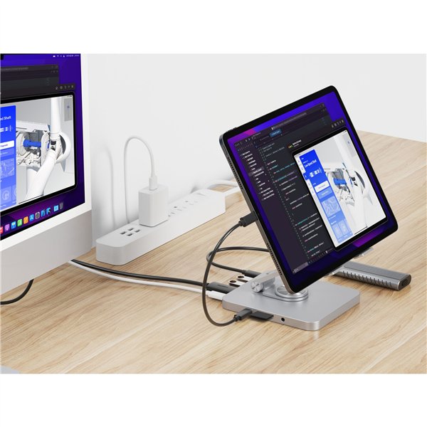 Conceptronic DONN26G Dockingstation + Tablet-Ständer