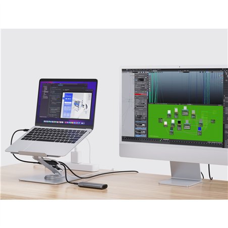 Conceptronic DONN27G Dockingstation + Notebbokständer