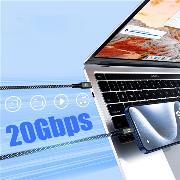 Conceptronic ETTA07B20 2m, 100W, 20Gbps, 4K60Hz