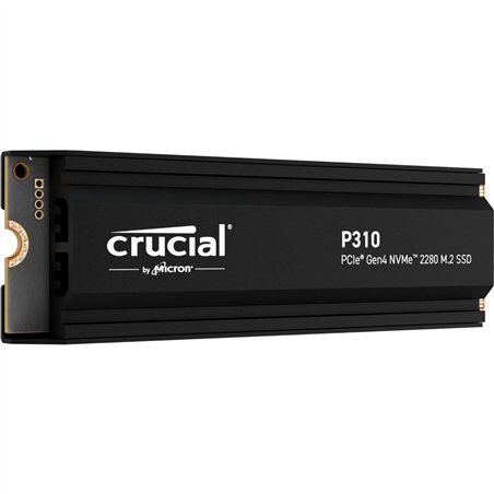 Crucial P310 Gen4 2280       1TB NVMe PCIe M.2 SSD c. diss.calore