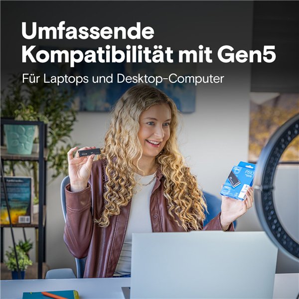 Crucial P510 Gen5 2280       2TB NVMe PCIe M.2 SSD