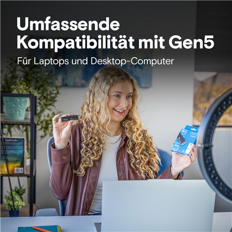 Crucial P510 Gen5 2280       2TB NVMe PCIe M.2 SSD