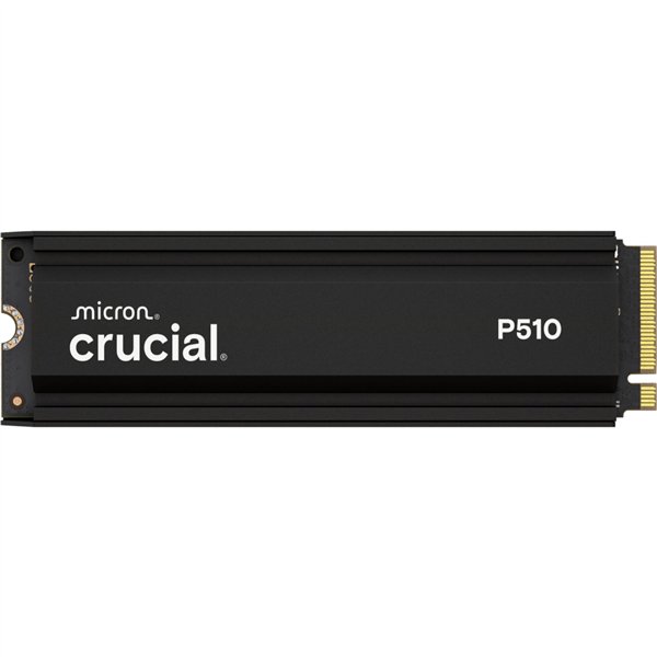 Crucial P510 Gen5 2280       2TB NVMe PCIe M.2 SSD c. diss.calore