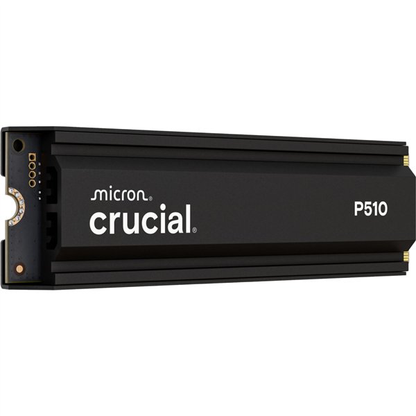 Crucial P510 Gen5 2280       2TB NVMe PCIe M.2 SSD c. diss.calore