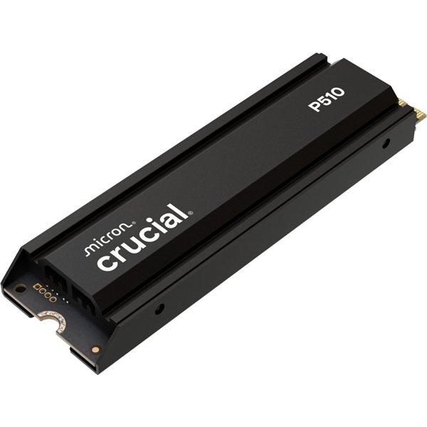 Crucial P510 Gen5 2280       2TB NVMe PCIe M.2 SSD c. diss.calore