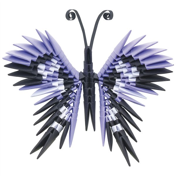 Creagami Origami 3D 4pz kit animali 555 pezzi