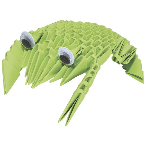 Creagami Origami 3D 4pz kit animali 555 pezzi