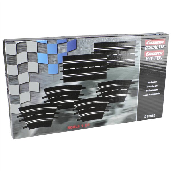 Carrera Digital + Evo. set esp. (2 linee / 4 curve 1/30°) 26955