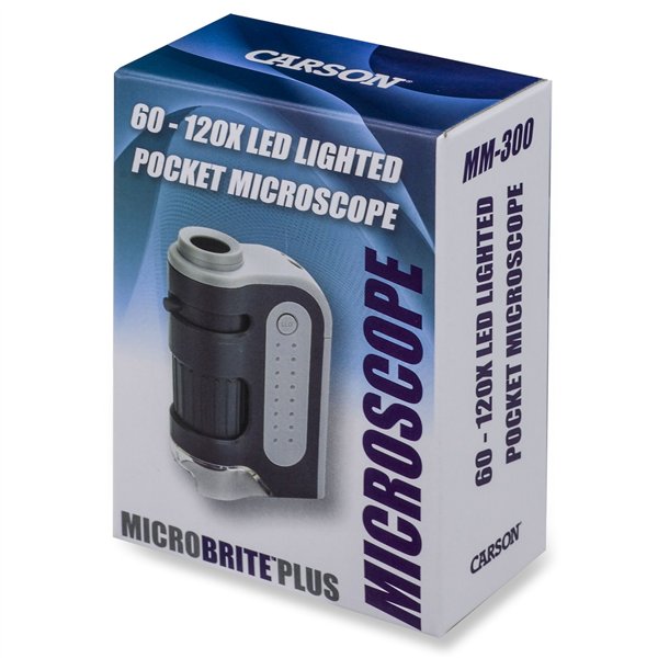 Carson MM-300 Mikroskop con LED 60-120 ingrandimento