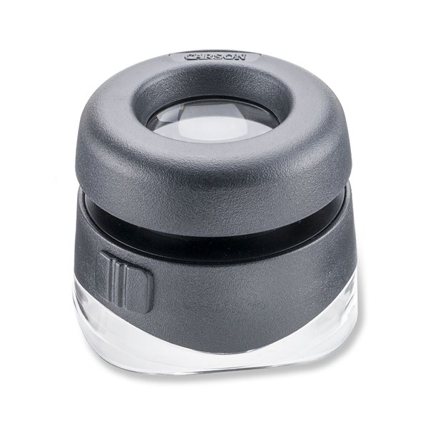 Carson LH-50 VersalLoupe LED 10x lente focalizzabile