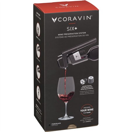 Coravin sistema cons. vino Timeless Six + 6 pezzi