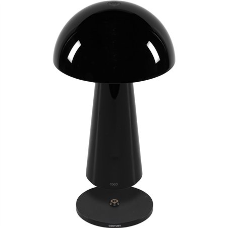 Century LED lamp. tav. COCO nero 1,5W 2700K 100 Lumen Dimm. IP44