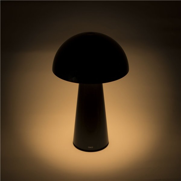 Century LED lamp. tav. COCO nero 1,5W 2700K 100 Lumen Dimm. IP44