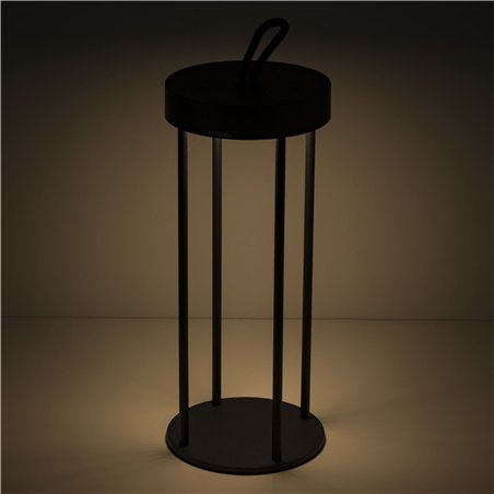 Century LED lamp. tav. ATHENA nero 3W 3000K Dimm. IP54 Colo