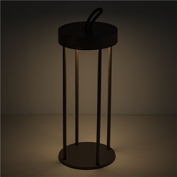 Century LED lamp. tav. ATHENA corten 3W 3000K Dimm. IP54 Color