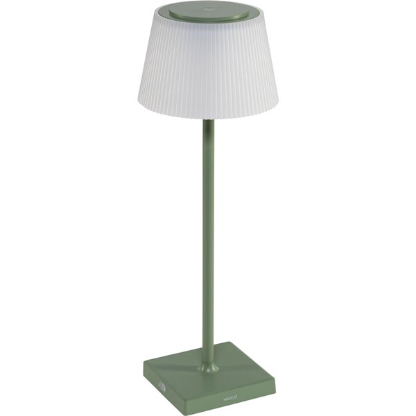 Century LED lamp. tav. MARGO verde 4W 3000K Dimm. IP54