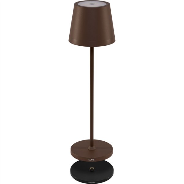 Century LED lamp. tav. LUME Plus corten 2,2W 2700K Dimm. IP54