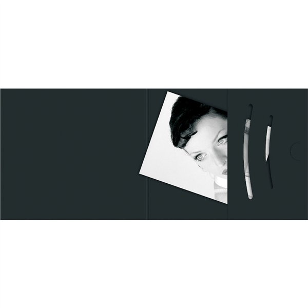 1x100 Daiber cartoncin.portafoto nero fino 7x10cm