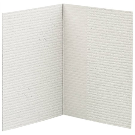 1x100 Daiber cartoncin.portafoto grigio per 3 formati