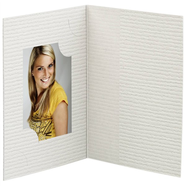 1x100 Daiber cartoncin.portafoto grigio per 3 formati