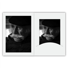 1x100 Daiber cartelline portaf. con Passepart. 13x18cm bian.opa.