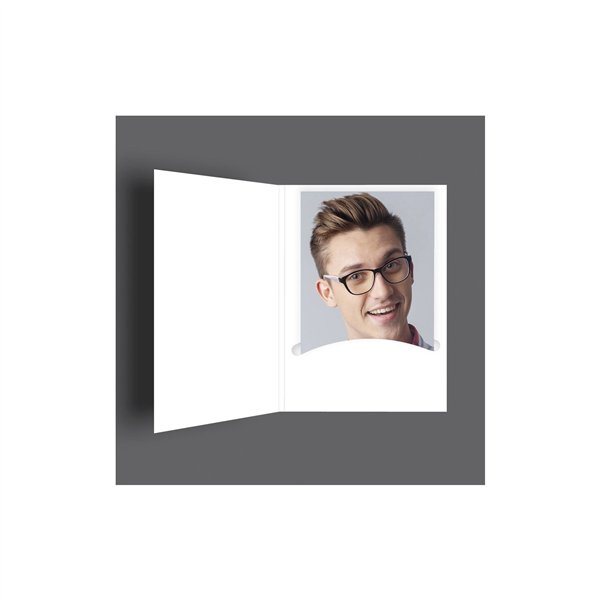 1x100 Daiber cartell.p.fototess. Profi-Line  fino 4,5x6cm bianco