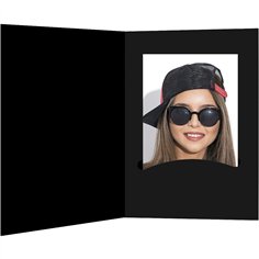 1x100 Daiber cartelline portaf. Profi-Line  fino 4,5x6cm nero