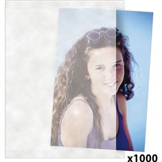 1x1000 Daiber custodia in perg. 13x18cm apertura lato lungo