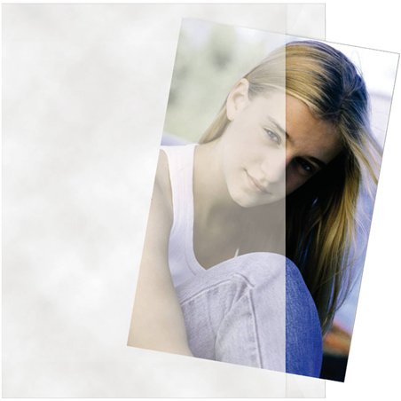 1x500 Daiber custodia in pergamena 24x30cm