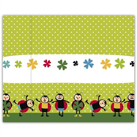 1x25 Daiber  Coccinella  13x18cm cartelline portafoto bamb. 13308