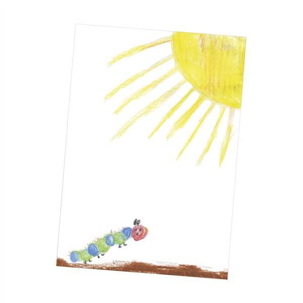 1x10 Daiber cartellina c. alette per formato mass.  18x25cm 13411