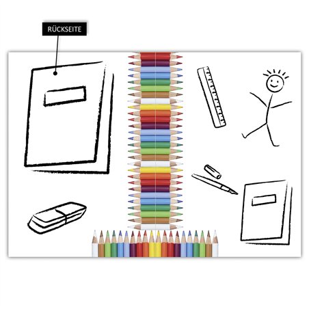 1x10 Daiber cartellina con alet. per formato mass. 18x25cm 13412