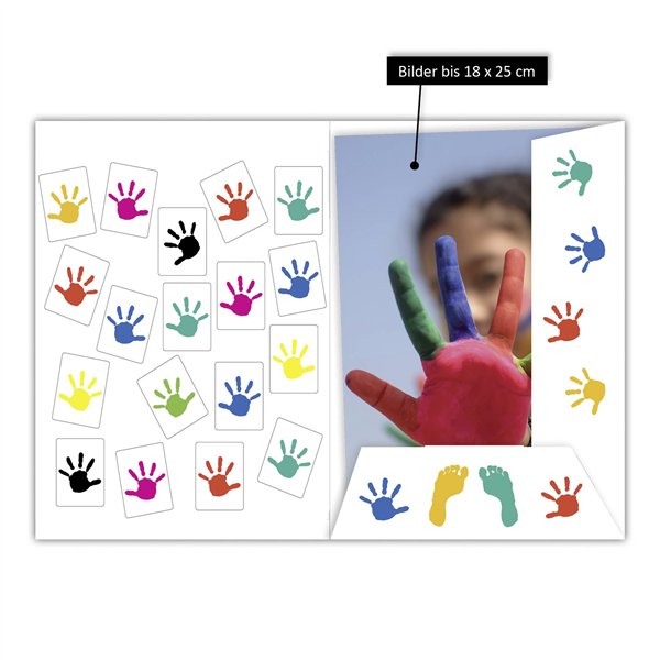 1x10 Daiber cartell. alette mani per mass. formato 18x25cm 13413