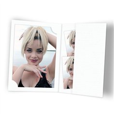 1x100 Daiber Folders Passport Photograph, 3 formati, bianco
