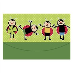 1x25 Daiber cartellina coccinelle per max. 15x20cm 9022