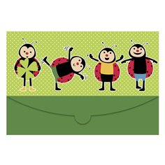 1x25 Daiber cartellina coccinelle per max. 15x20cm 9022 2