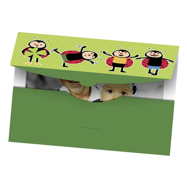 1x25 Daiber cartellina coccinelle per max. 15x20cm 9022