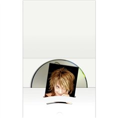 1x100 Daiber cartellina con tas. CD fino a formato 6x9cm bianco