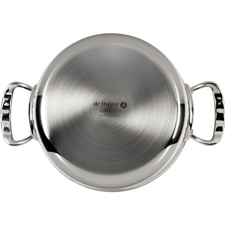 De Buyer Affinity pentola bassa con coperchio 24 cm